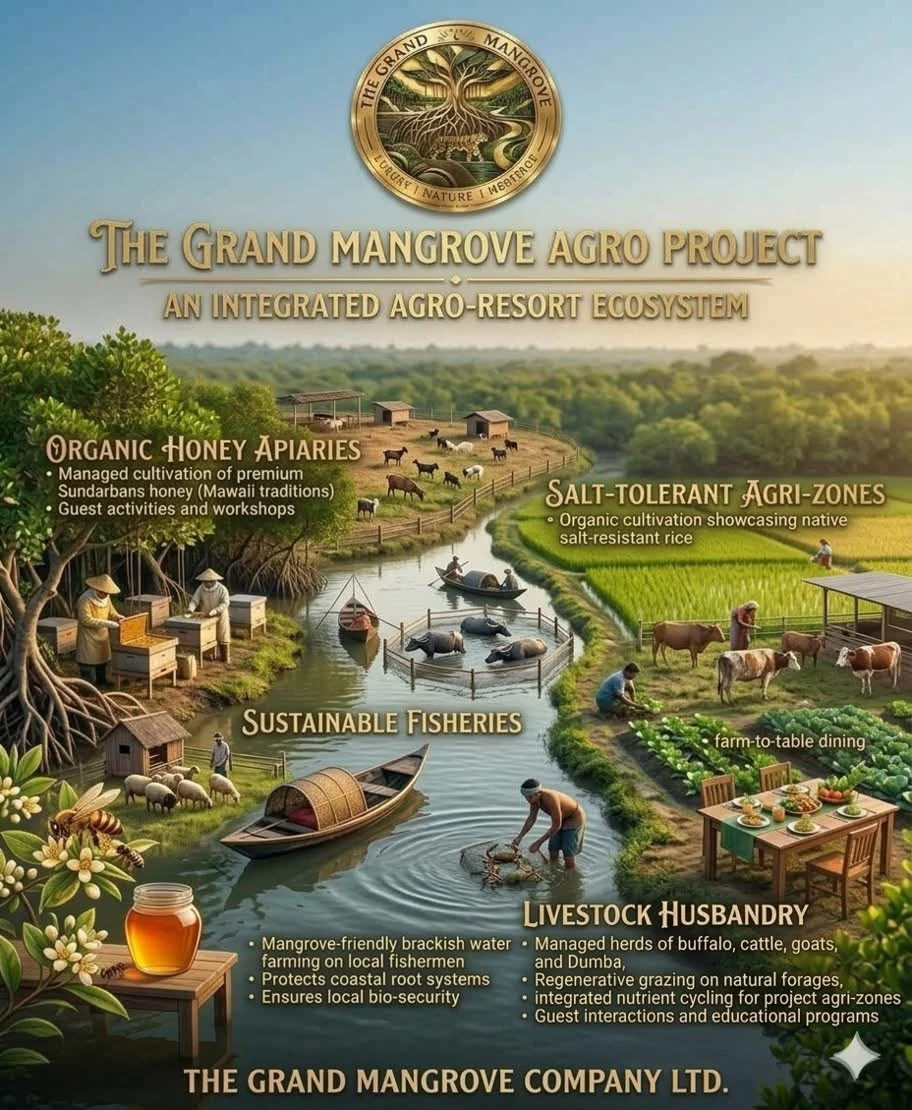 Agro tourism concept infographic